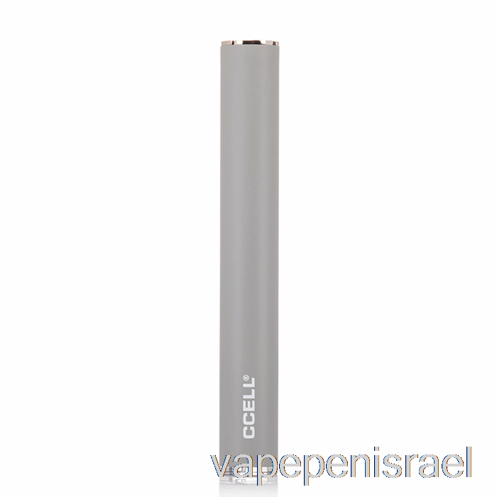 חד פעמי Vape Israel Ccell M3 Vape Pen סוללת אפור מט